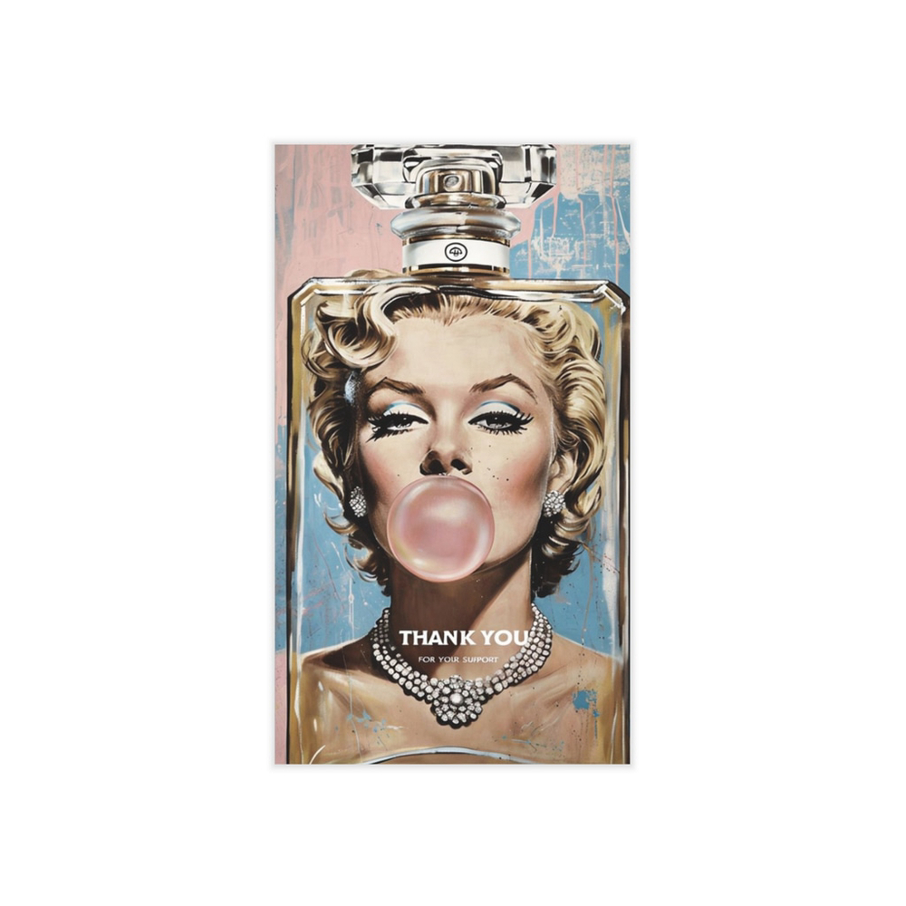 Marilyn Monroe Pop Art Thank You Card 500 Count